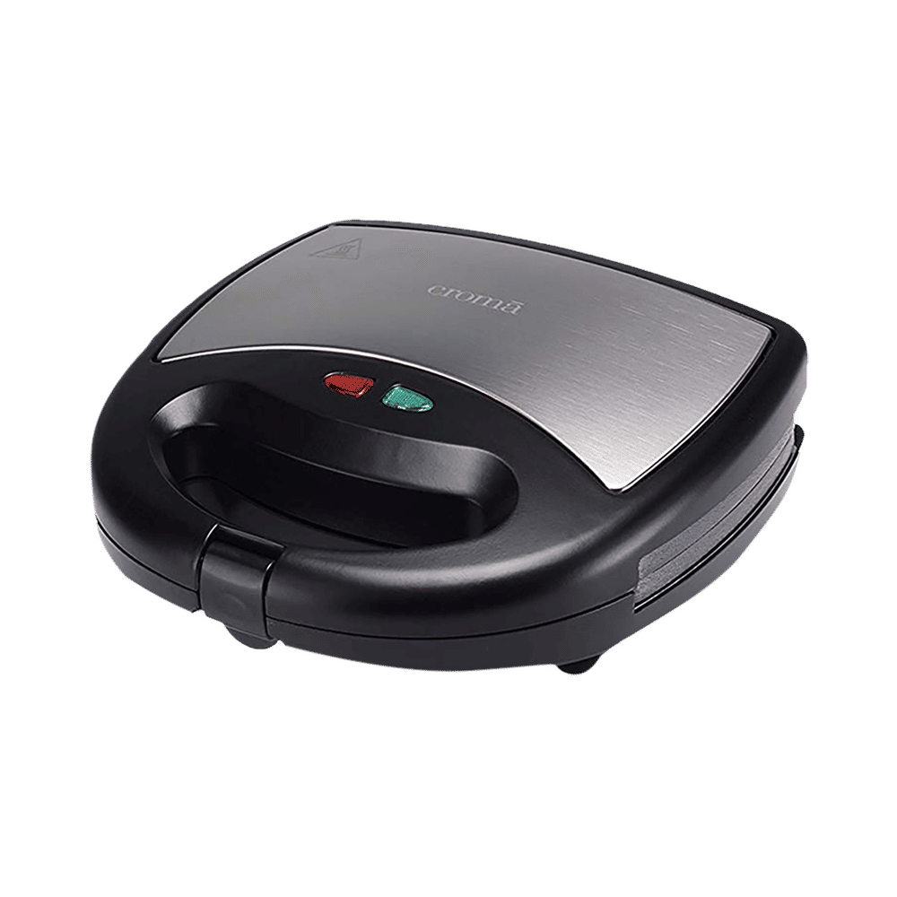 Buy Croma 800W 2 Slice 3 in 1 Sandwich Maker with Automatic